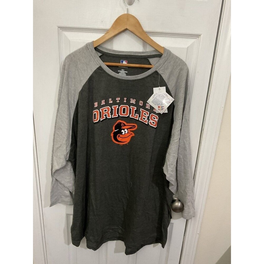 Baltimore Orioles Raglan Shirt - 3XL